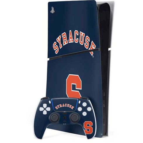 Syracuse University S Blue PlayStation PS5 Skins